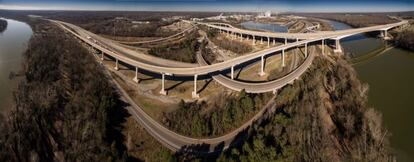 Autopista Pocahontas Parkway, en Virginia (EE UU).