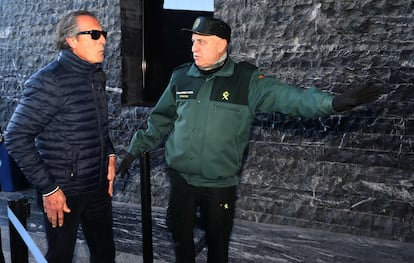 El exalcalde de Santa Pola Miguel Zaragoza, entra en el juicio que ha tenido lugar esta semana.