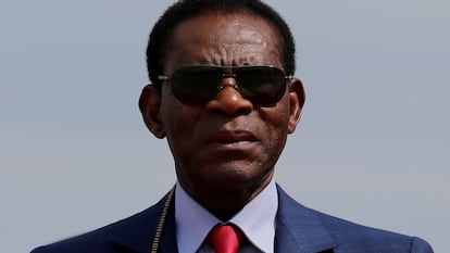 El presidente de Guinea Ecuatorial, Teodoro Obiang.