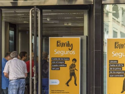 Una oficina bancaria en Huesca