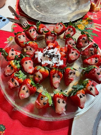 Fresas Navidad viejuna comidista