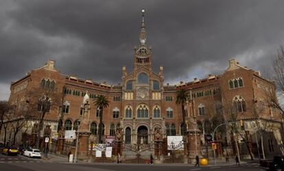 Fachada del histórico edificio de Sant Pau.