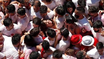 A celebração de São Firmino, na Espanha, em imagens