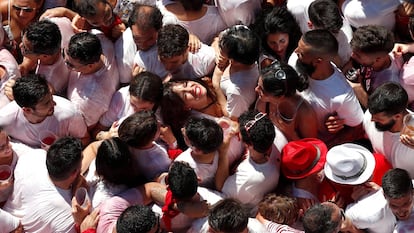 A celebração de São Firmino, na Espanha, em imagens