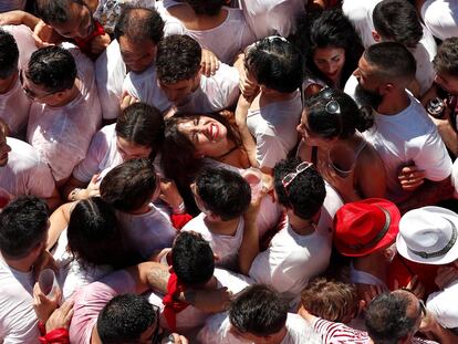 A celebração de São Firmino, na Espanha, em imagens