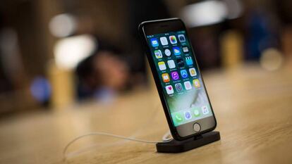Un iPhone 7 de Apple.