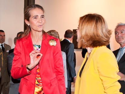 La Infanta Elena inaugura MadridFoto