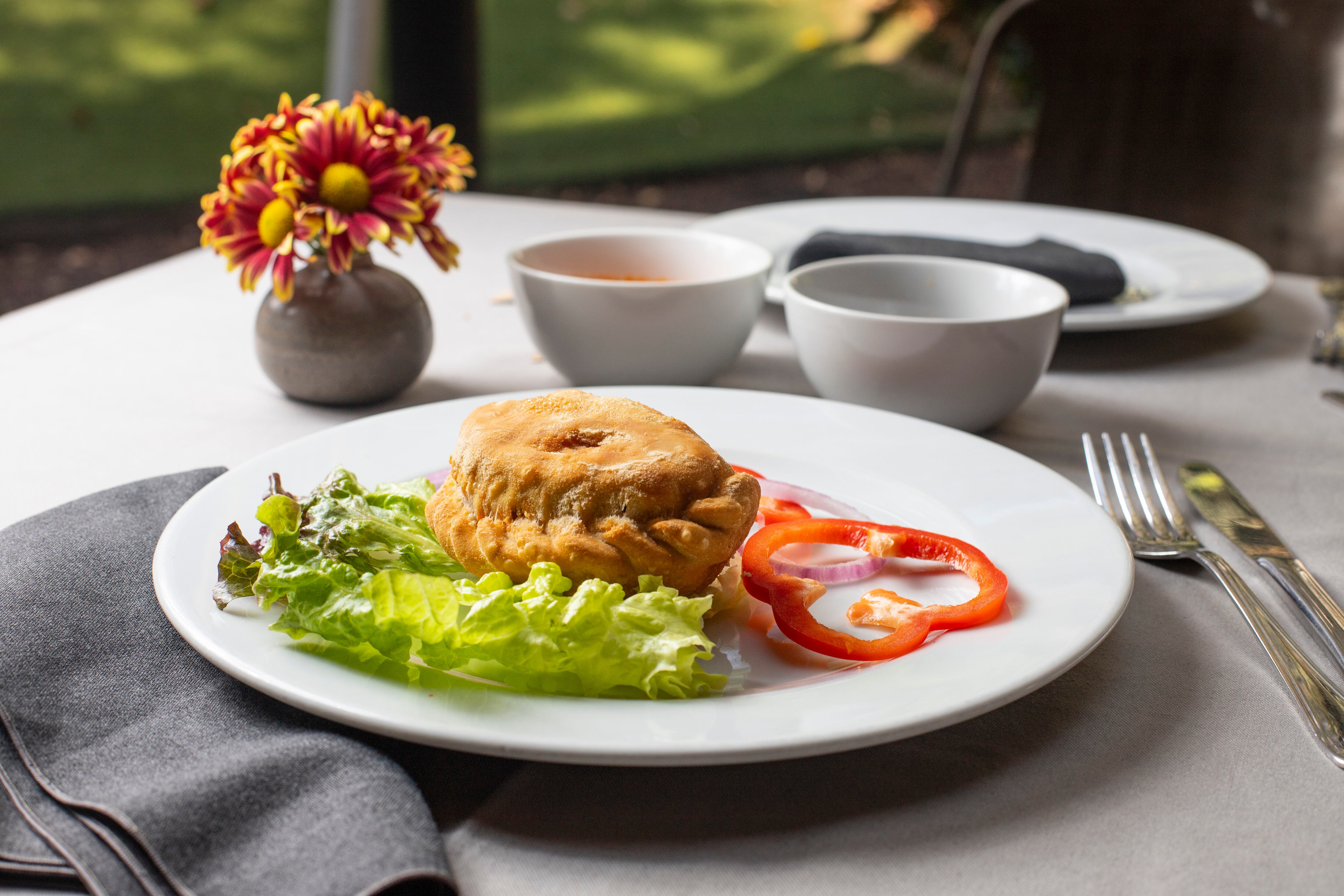 Empanada de carne.