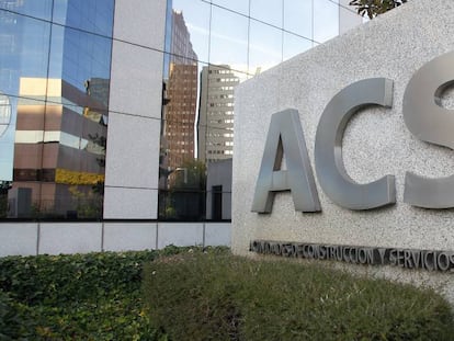 ACS prepara para julio un dividendo total de 460 millones con cargo a 2021
