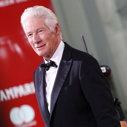 VENICE, ITALY - SEPTEMBER 01: Richard Gere attends the Filming Italy Venice Award red carpet during the 81st Venice International Film Festival on September 01, 2024 in Venice, Italy. (Photo by Stefania D'Alessandro/WireImage)