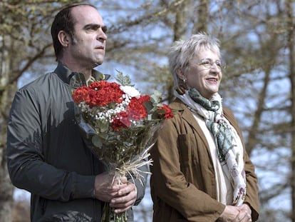 Imagen de la película 'Maixabel', con Luis Tosar y Blanca Portillo.