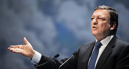 El presidente de la Comisión Europea,  Jose Manuel Durao Barroso