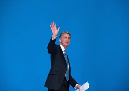 El canciller del Exchequer, Philip Hammond.