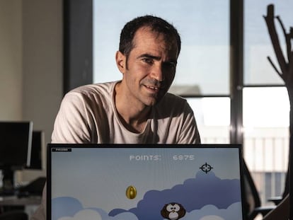 Jordi Espada, programador de la 'start-up' Braingaze, desenvolupadora del videojoc 'Duck', pensat per a persones amb TDAH.