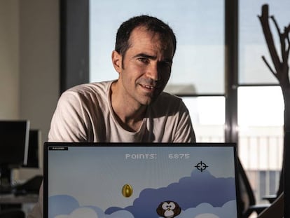 Jordi Espada, programador de la 'start-up' Braingaze, desenvolupadora del videojoc 'Duck', pensat per a persones amb TDAH.