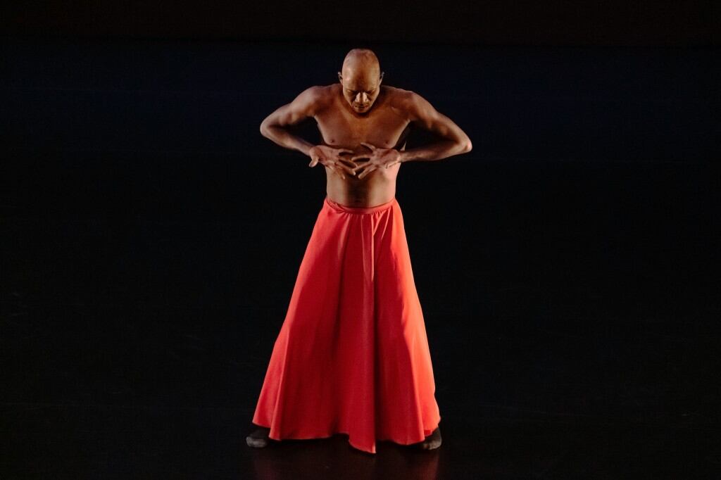 Espectáculo de la danza 'Koteba', dirigido por Seydou Boro (Burkina Faso).