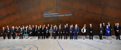 Ceremonia de la entrega de los Premios Fronteras del Conocimiento