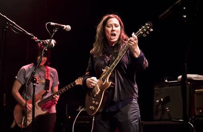 La banda The Breeders durante un concierto en Berlín el pasado 24 de octubre.
