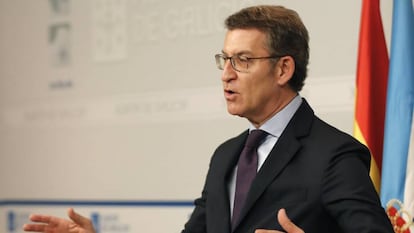 El presidente de la Xunta, Alberto Nuñez Feijóo.
