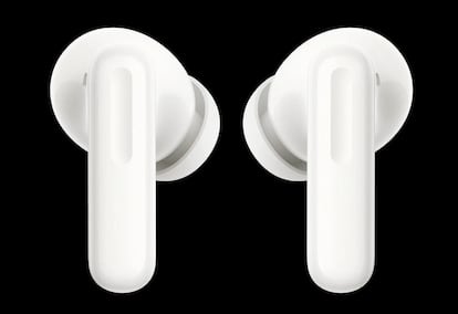 Nuevos auriculares OPPO Enco Air 5 Pro de color blanco