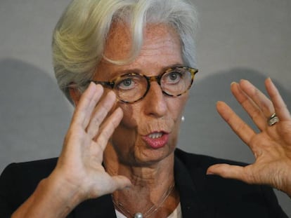 La directora gerent del Fons Monetari Internacional (FMI), Christine Lagarde.