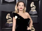 La cantante británica Rita Ora en los premios Grammy.