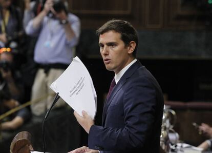 Albert Rivera, lider de C´s.