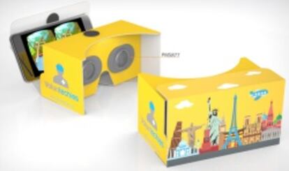 Gafas de realidad virtual de Voluntechies.