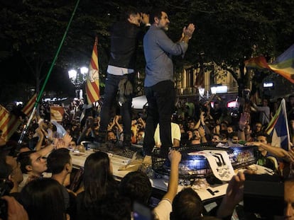 Cuixart i Sànchez el passat 20 de setembre.