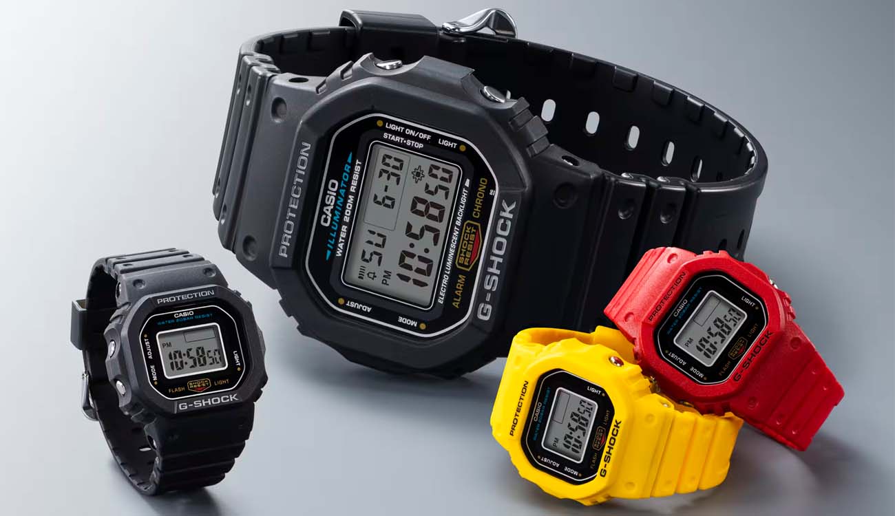 Colores del Casio G-SHOCK Nano