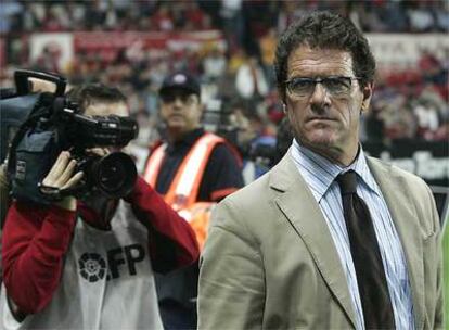 El entrenador Fabio Capello