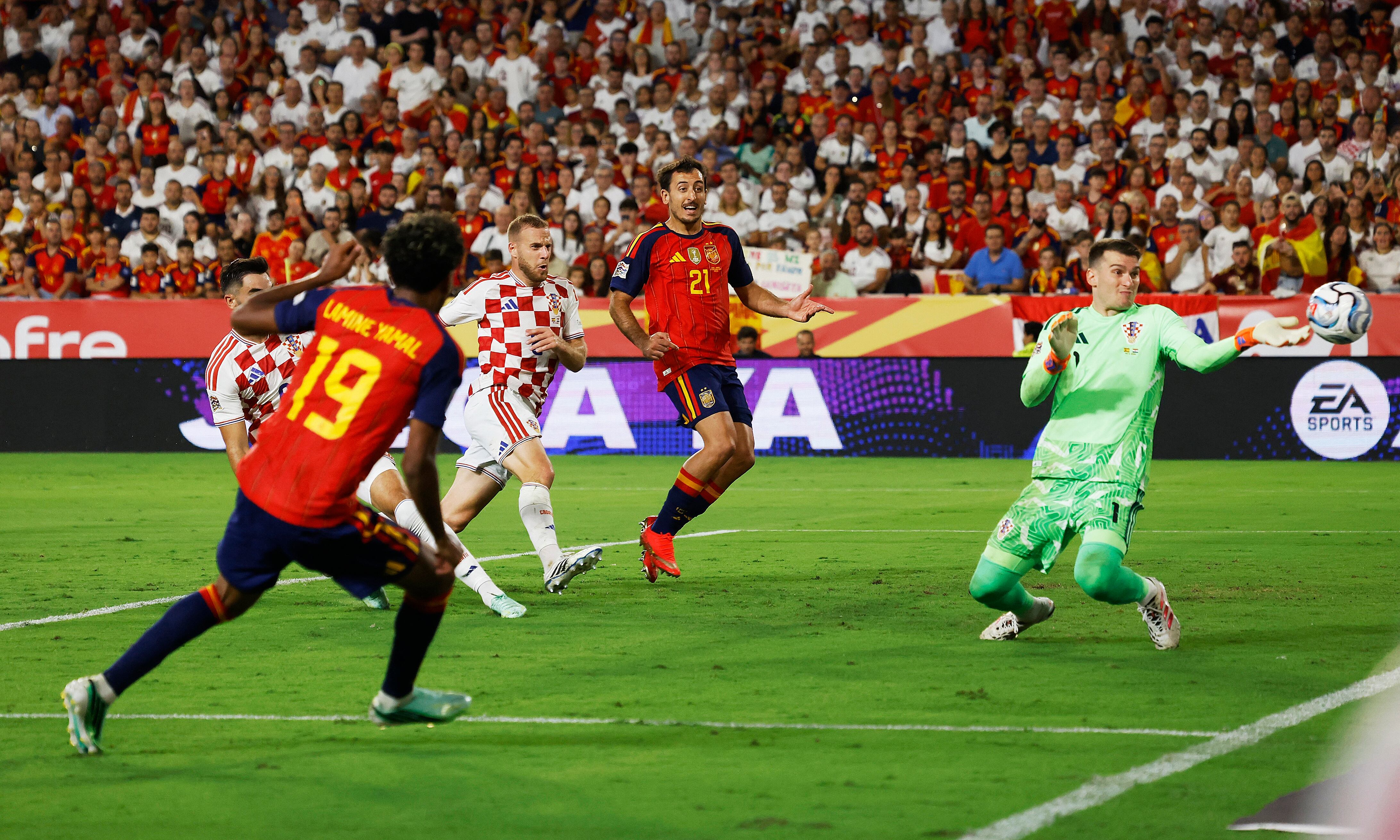 España - Croacia en directo | Nico Williams finiquita el partido con el cuarto