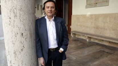 Jesús Lizcano, ayer, en la Nau de la Universitat de València