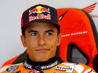 Marc Márquez, en el circuito de Jerez.