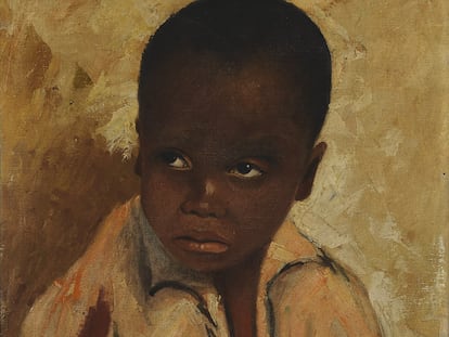 Pintura O Menino de Arthur Timótheo da Costa