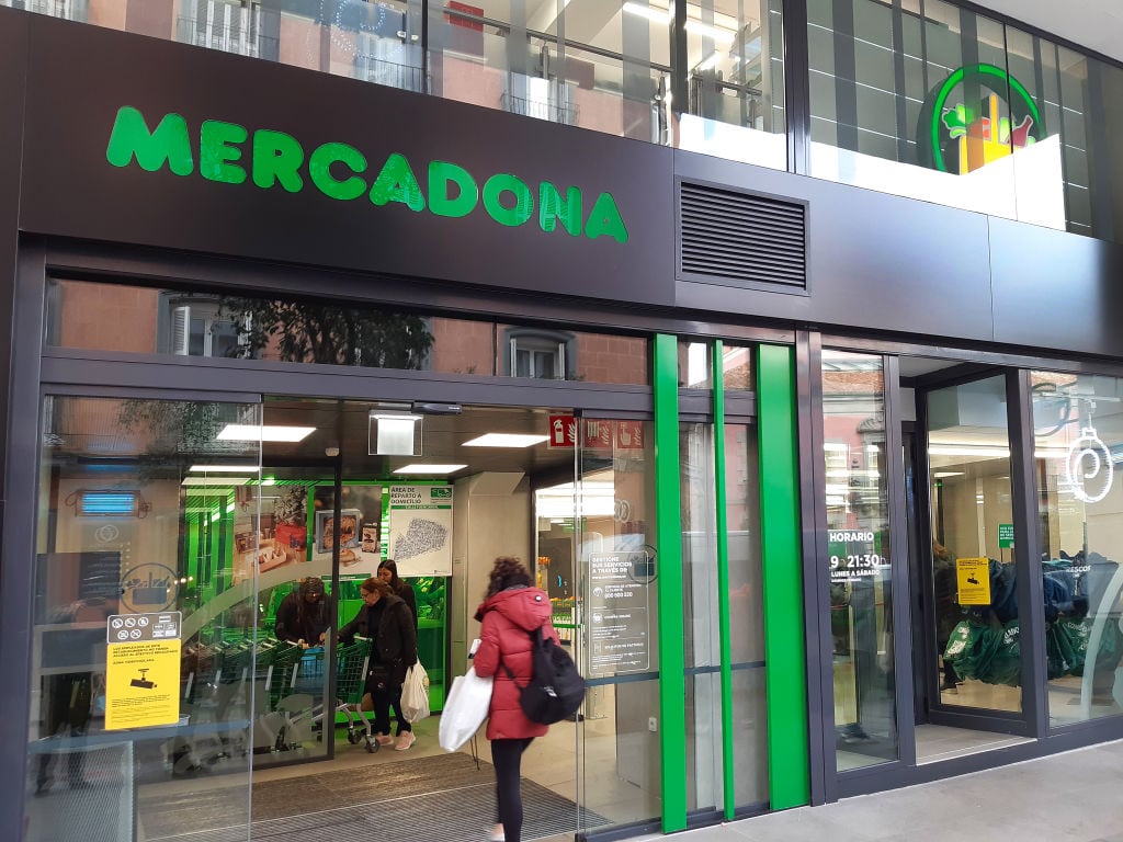 Tienda de Mercadona.