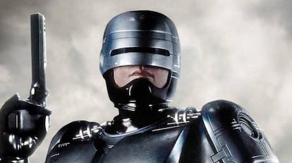 Imagen promocional de la película Robocop (1987)