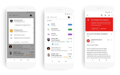 Gmail ha dejado de sincronizarse en Android