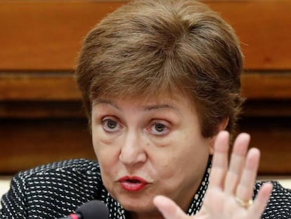 Imagen de archivo de la directora gerente del FMI, Kristalina Georgieva.