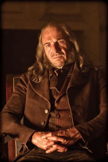 Ralph Fiennes as criminal Abel Magwitch in Mike Newell's Great Expectations