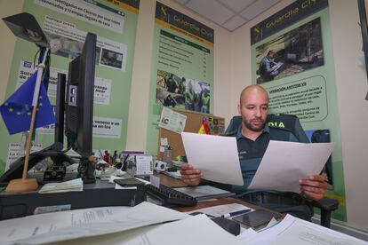 José Manuel Quintana Touza, comandante de la Guardia Civil y responsable de la nueva Oficina Central Nacional de Medio Ambiente (OCN), con sede en Madrid.
