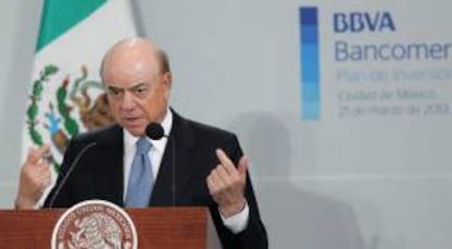 El presidente del BBVA Bancomer, Francisco González Rodríguez. EFE/Archivo
