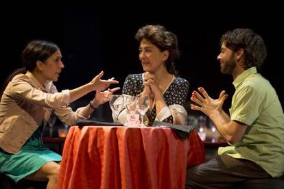 Montaje de 'Lúcido', en el teatro Valle-Inclán de Madrid.