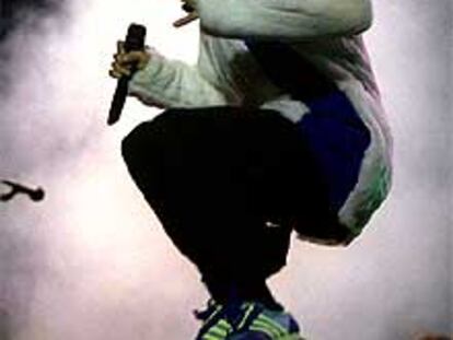 Jason Kay, de Jamiroquai, durante su actuación en Festimad.