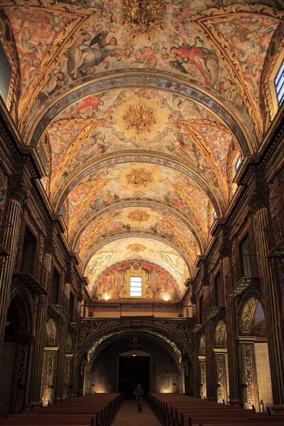 Interior del convento de Santo Domingo, en Orihuela, Alicante.