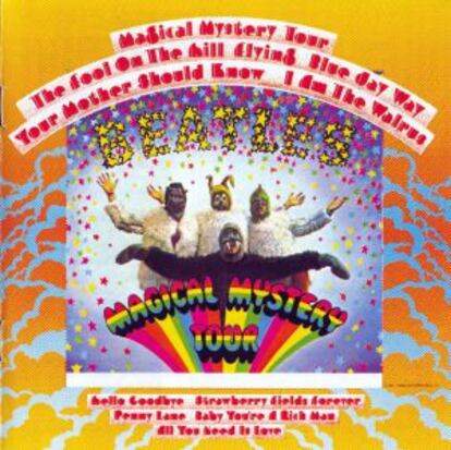 Portada de 'Magical Mystery Tour', el álbum que John Lennon regaló a Juan Carrión tras enviarle una carta.