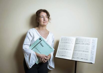 Adriana Tanus, directora de la Orquesta Joven de Madrid.