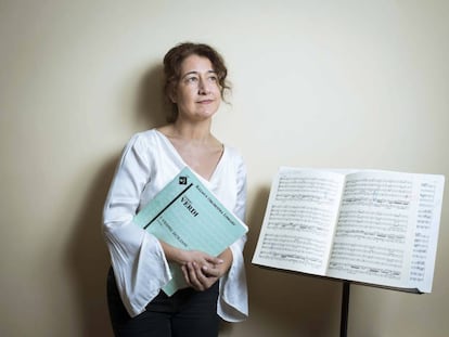 Adriana Tanus, directora de la Orquesta Joven de Madrid.