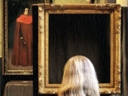 'Què hi veieu? El concert. Vermeer'. Obra de Sophie Calle del 2013.