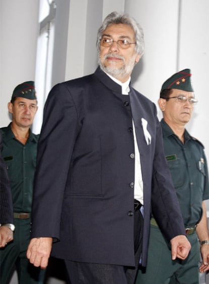 El presidente paraguayo, Fernando Lugo, ayer en Asunción.